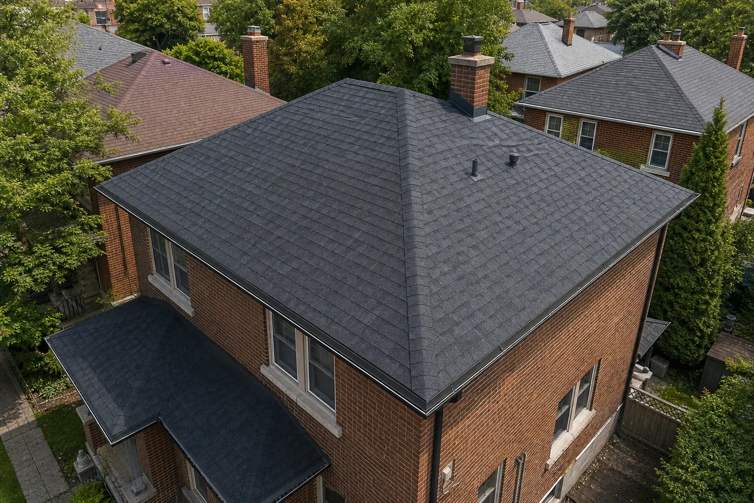 Shingle replacement, North York