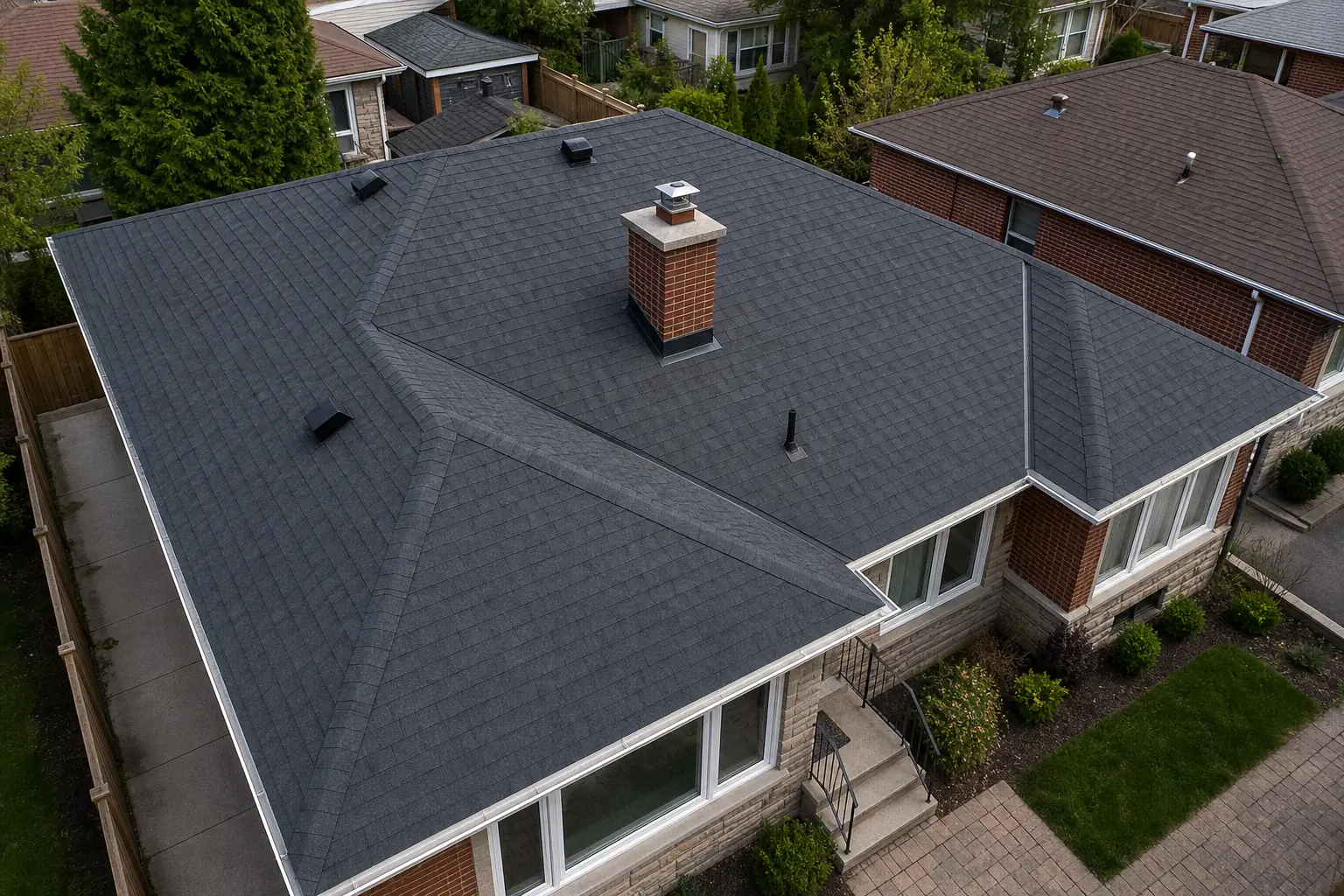 Roof Coating Detail Check roofing service in Toronto