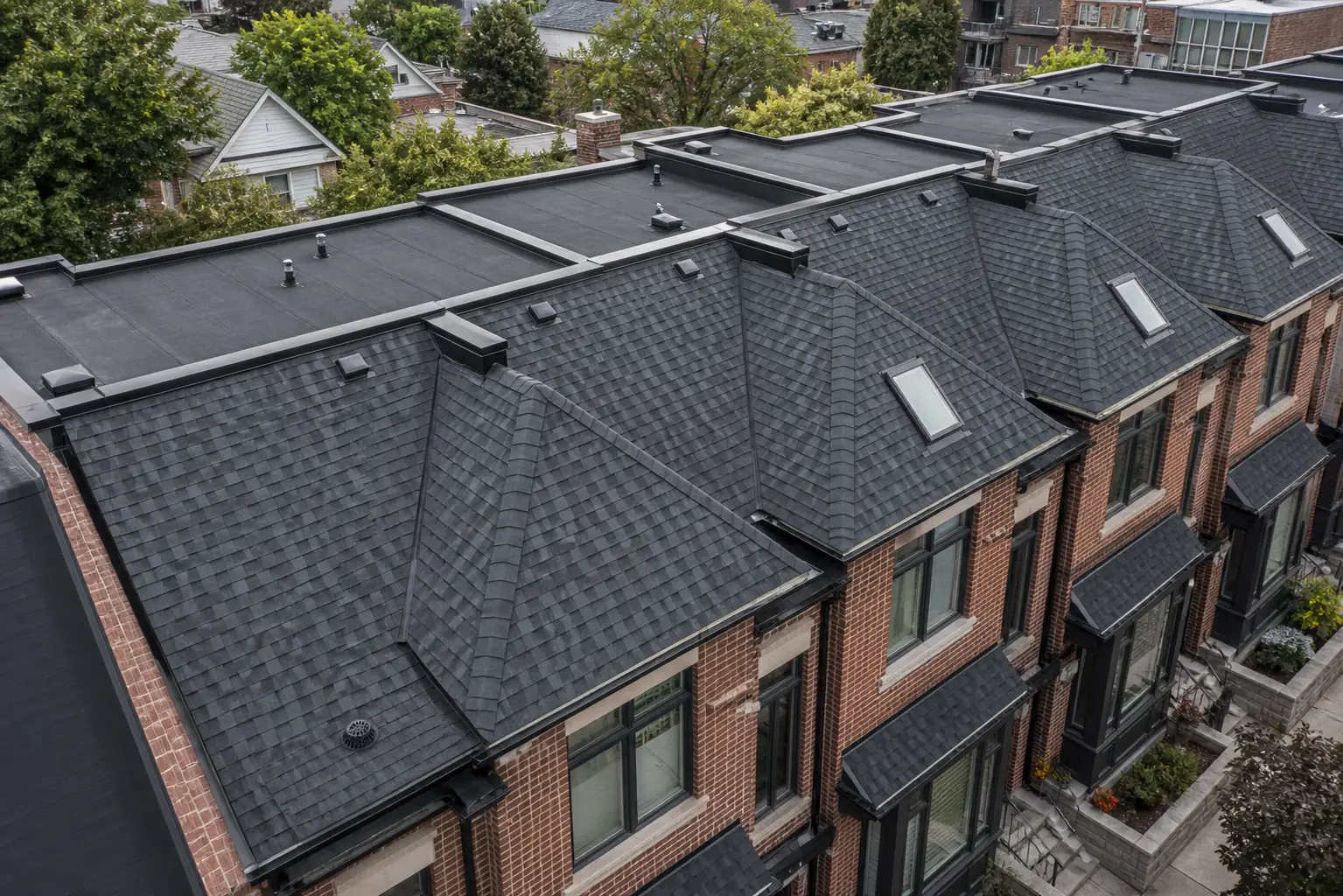 Gutter System Water Control roofing service in Toronto