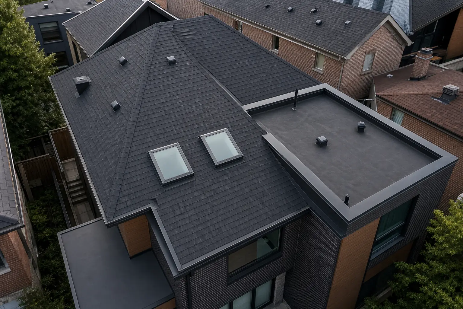 Roof Replacement Detail Check roofing service in Toronto