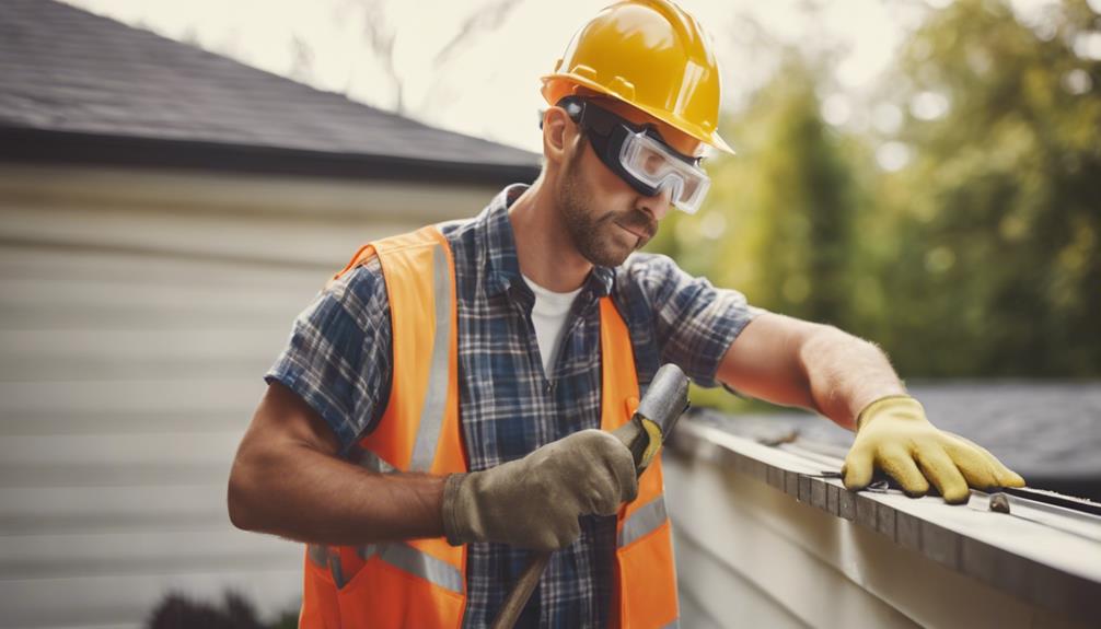 safety gear when working